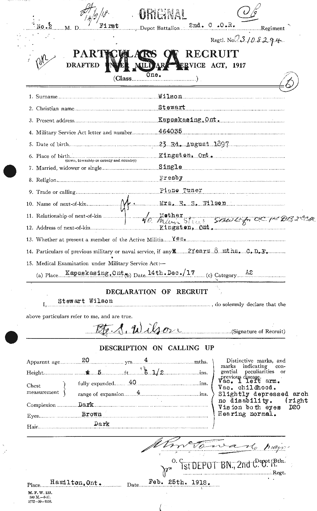 Personnel Records of the First World War - CEF 681152a