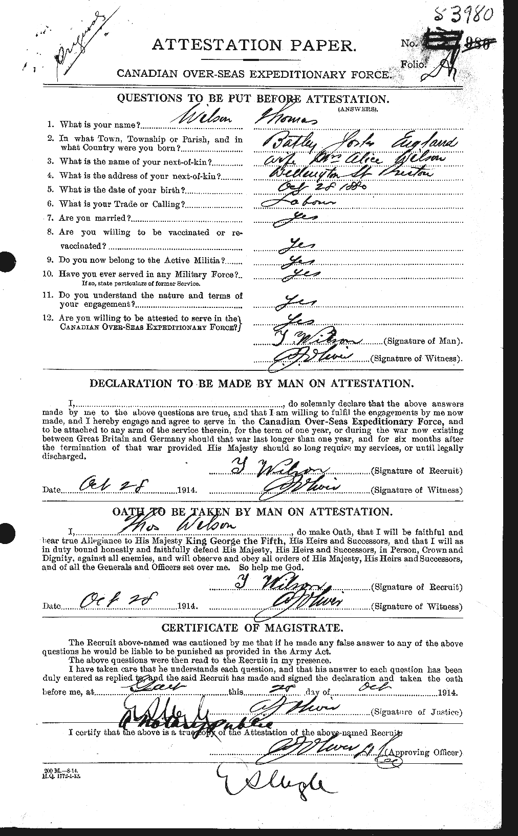 Personnel Records of the First World War - CEF 681174a
