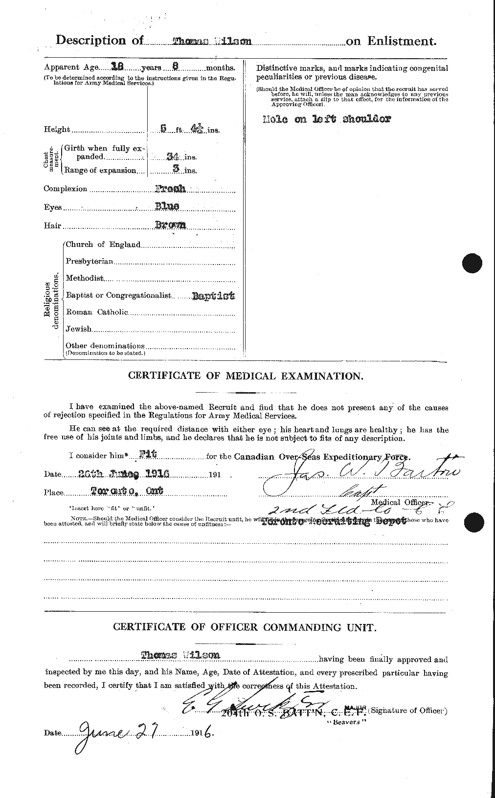 Personnel Records of the First World War - CEF 681179b