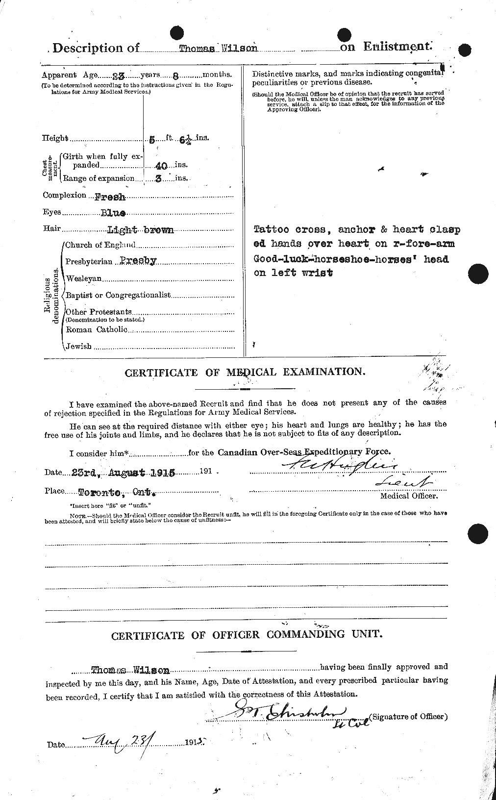 Personnel Records of the First World War - CEF 681184b