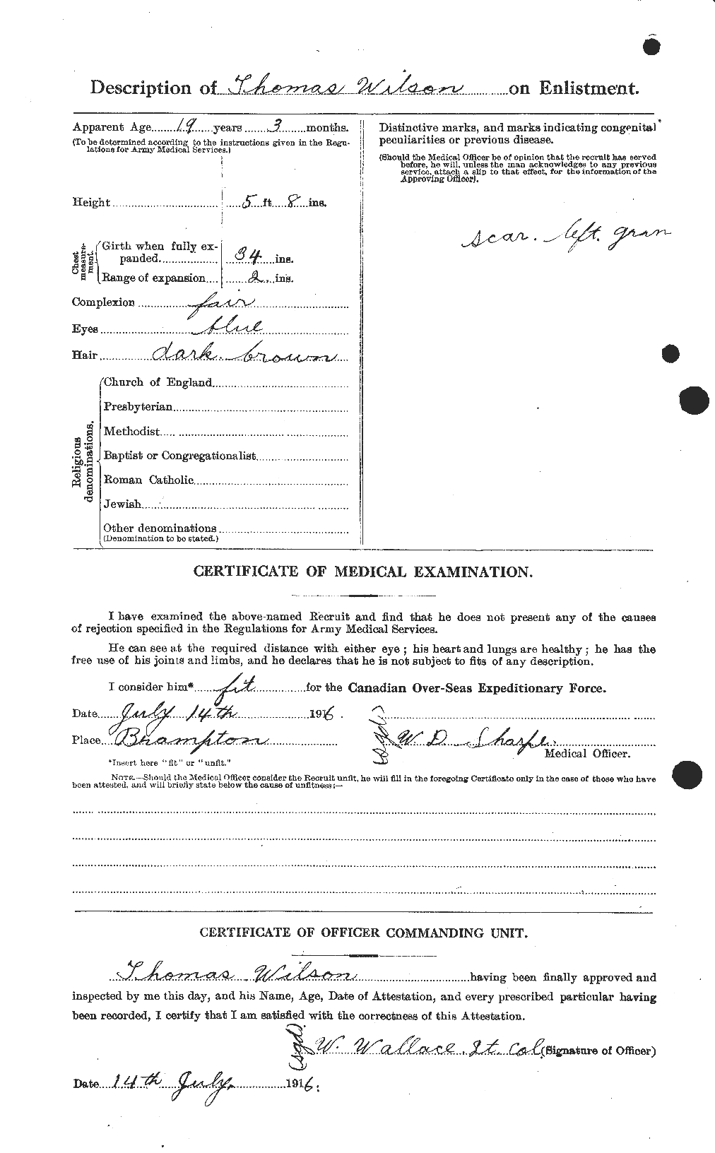 Personnel Records of the First World War - CEF 681201b