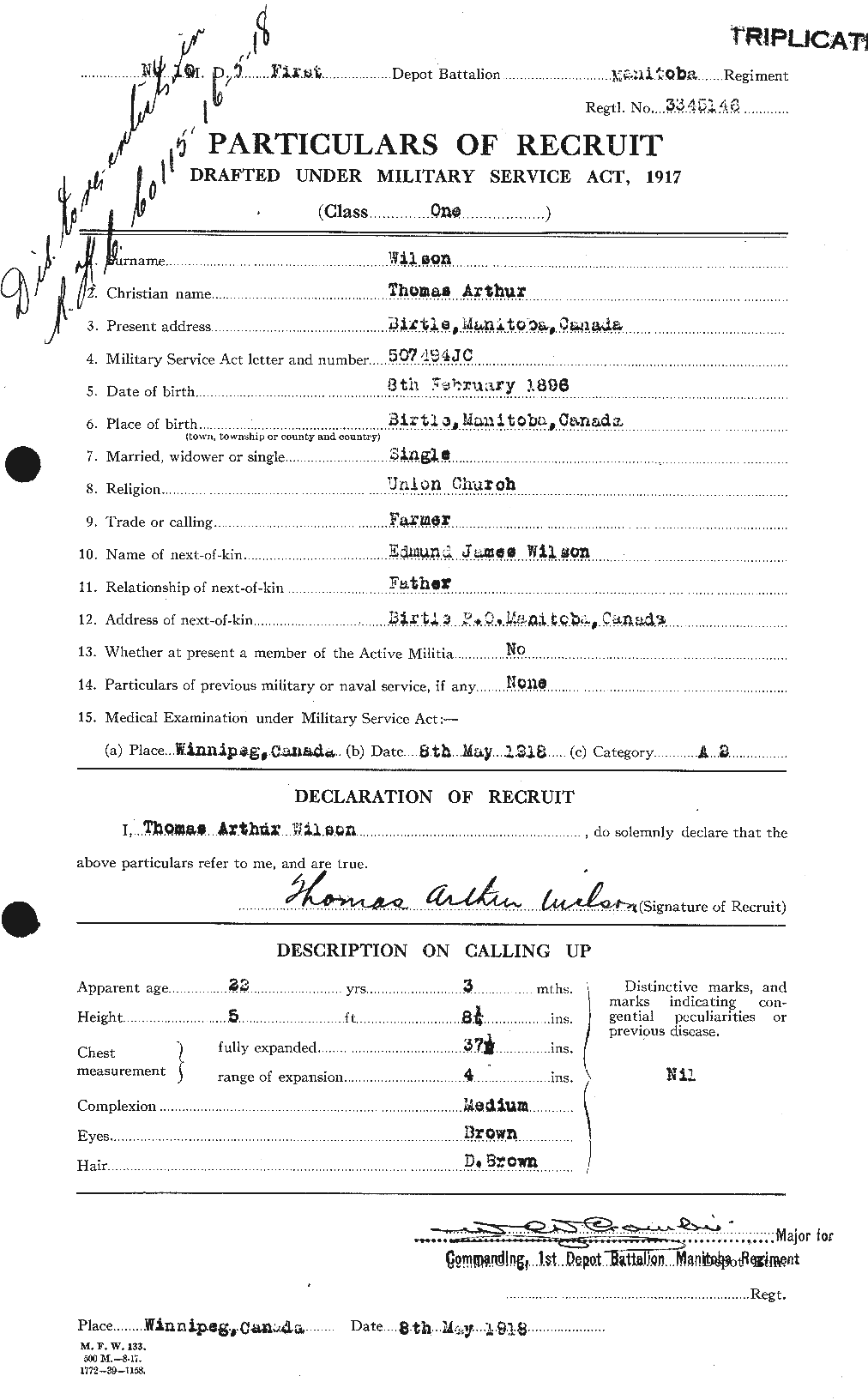 Personnel Records of the First World War - CEF 681234a