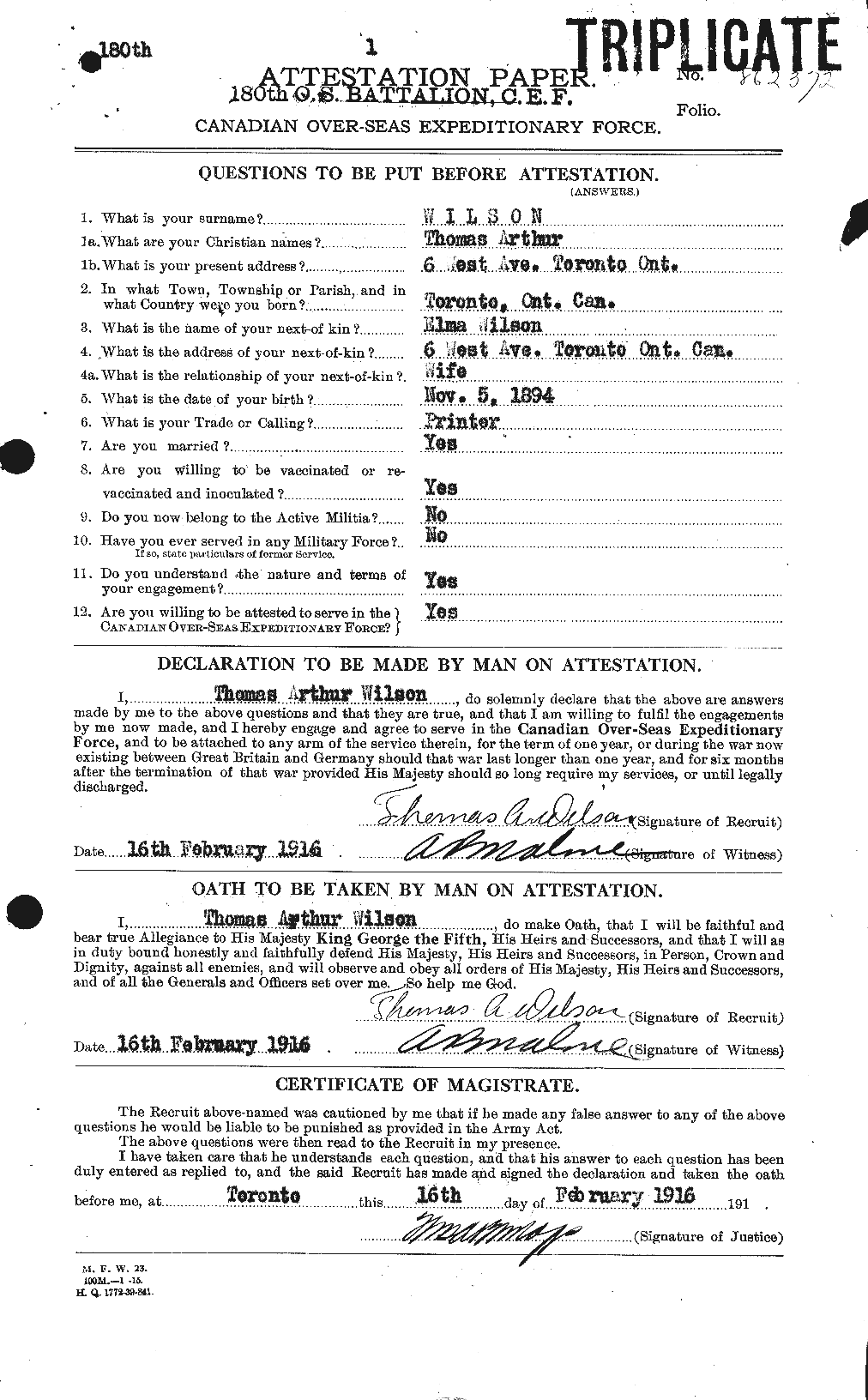 Personnel Records of the First World War - CEF 681235a