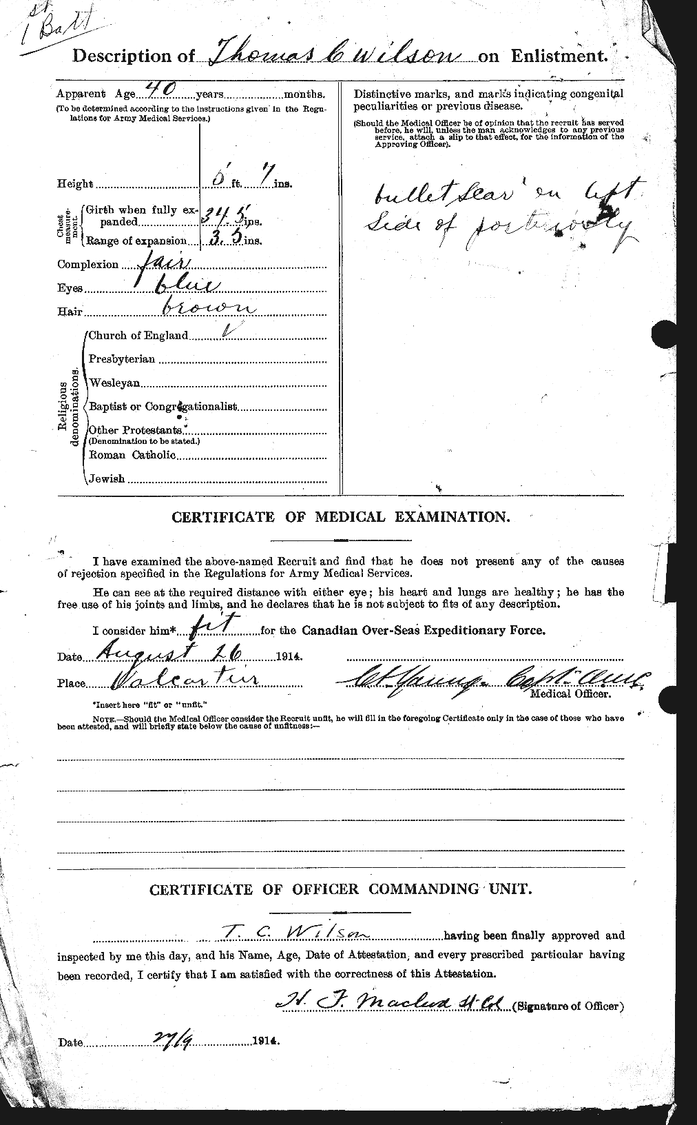Personnel Records of the First World War - CEF 681244b