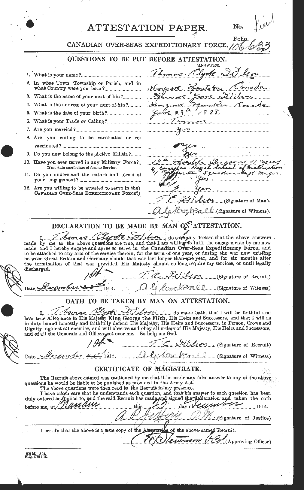 Personnel Records of the First World War - CEF 681248a
