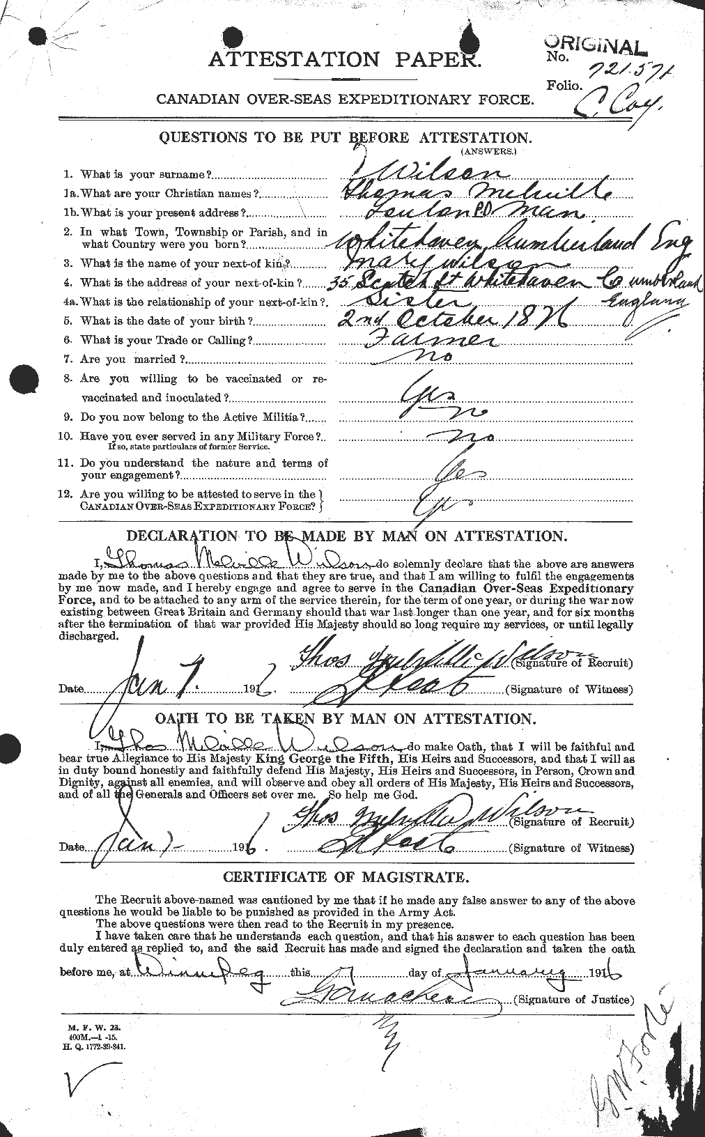 Personnel Records of the First World War - CEF 681288a