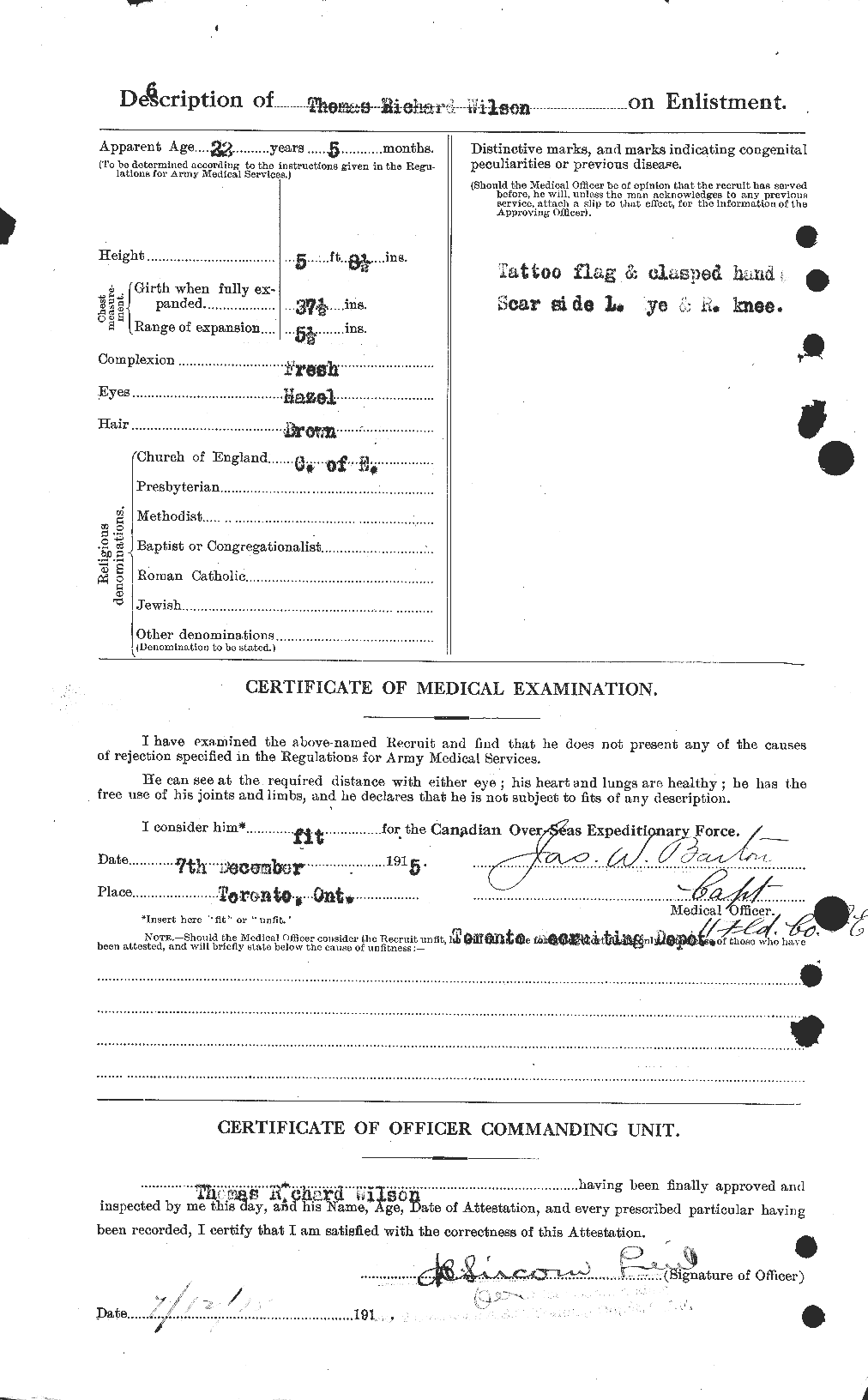 Personnel Records of the First World War - CEF 681292b