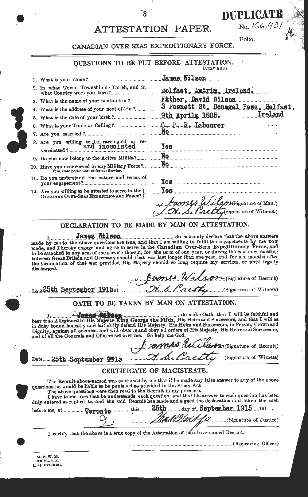 Personnel Records of the First World War - CEF 681304a