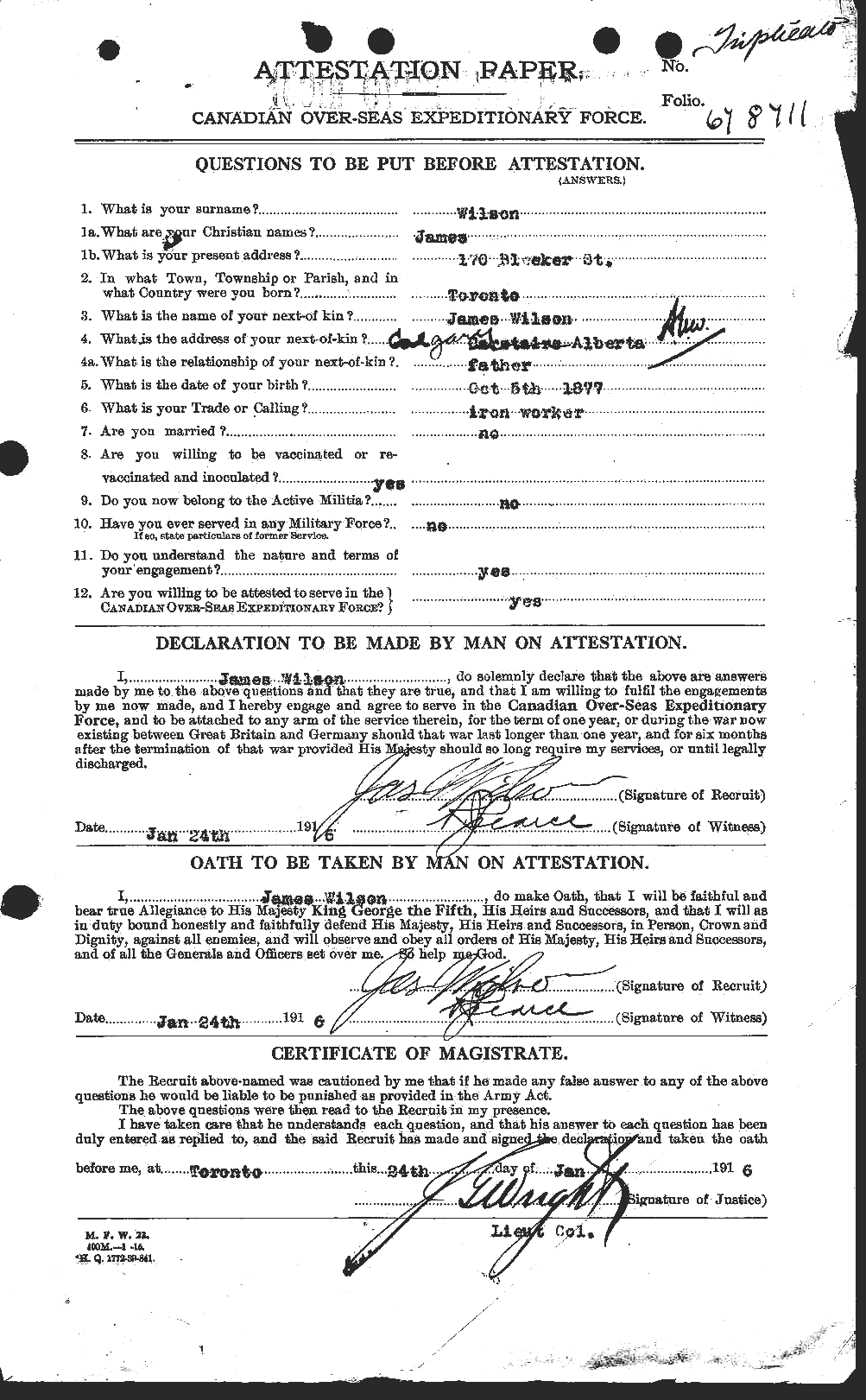 Personnel Records of the First World War - CEF 681328a
