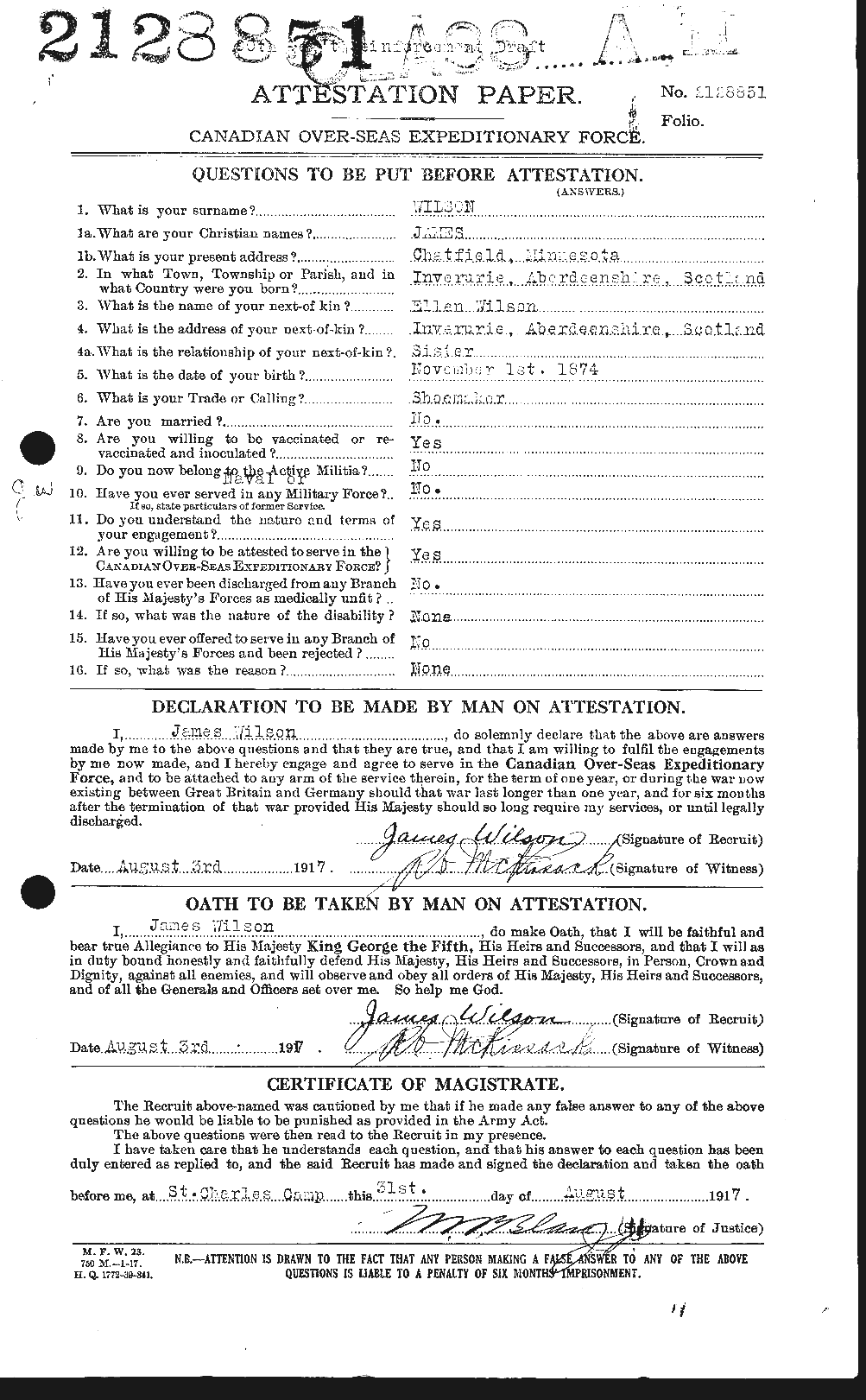 Personnel Records of the First World War - CEF 681339a