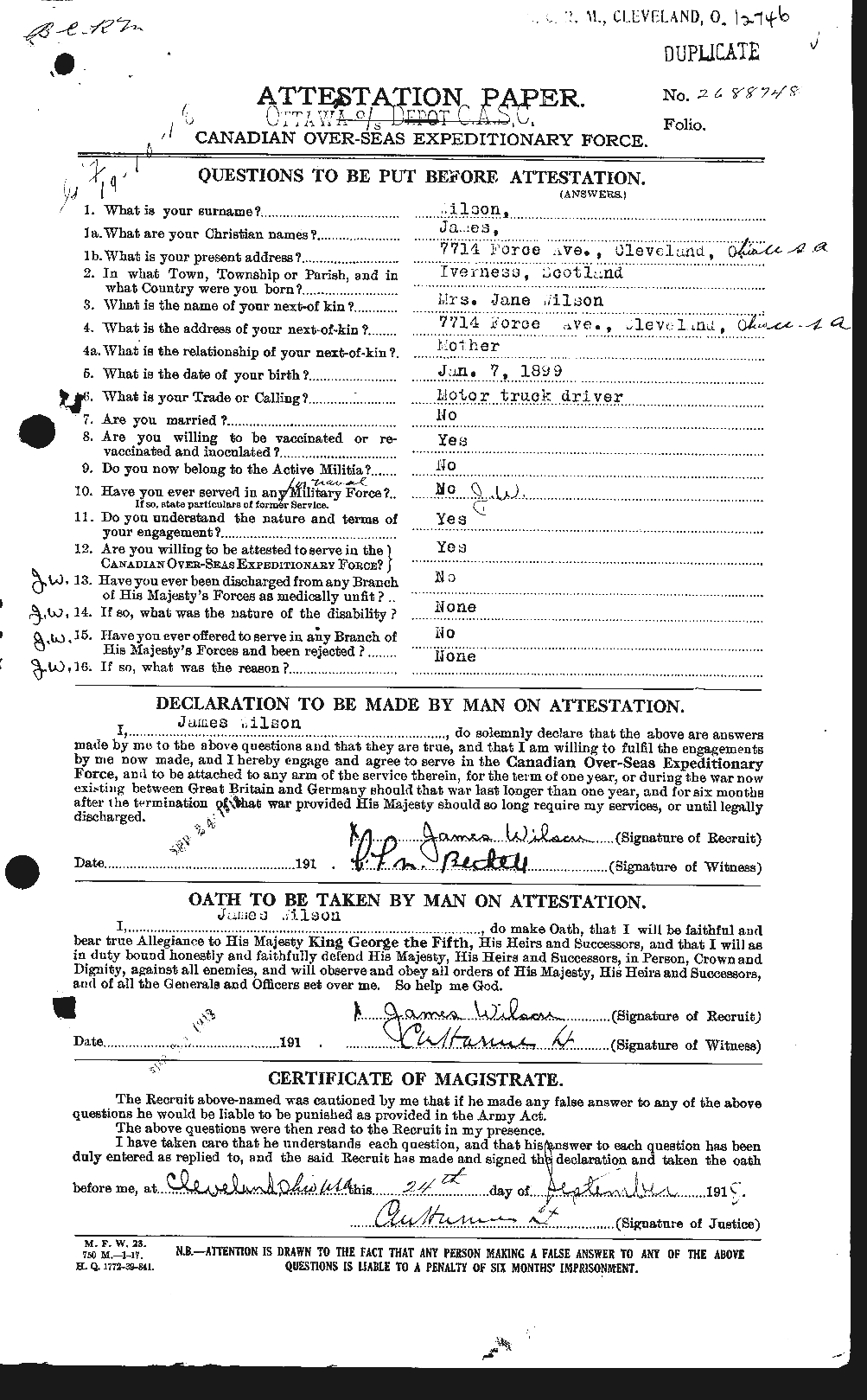 Personnel Records of the First World War - CEF 681398a