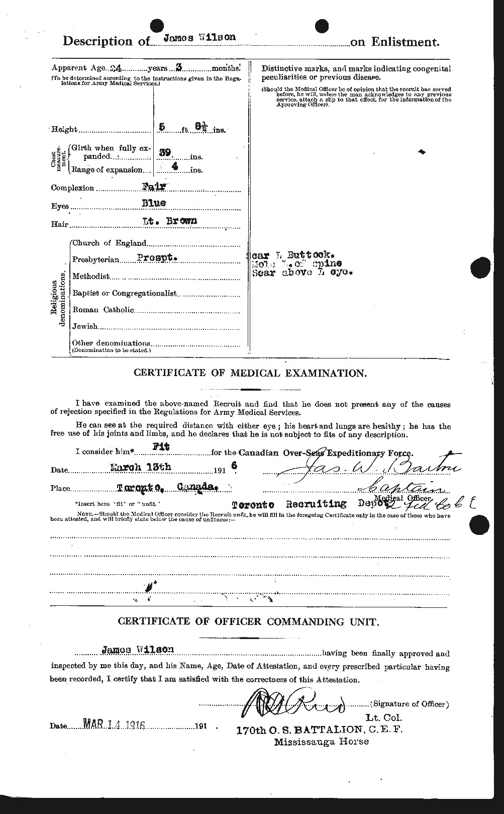 Personnel Records of the First World War - CEF 681401b