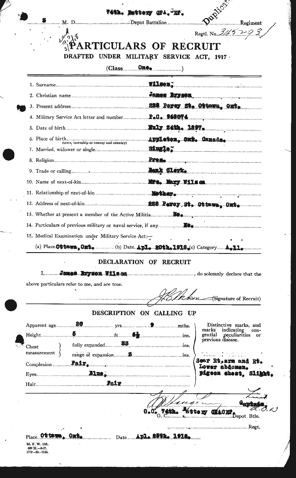 Personnel Records of the First World War - CEF 681427a