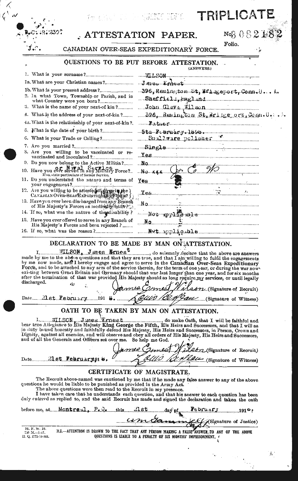 Personnel Records of the First World War - CEF 681448a