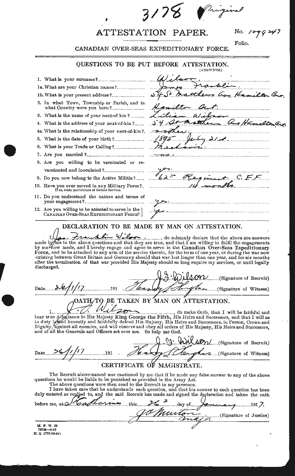 Personnel Records of the First World War - CEF 681453a