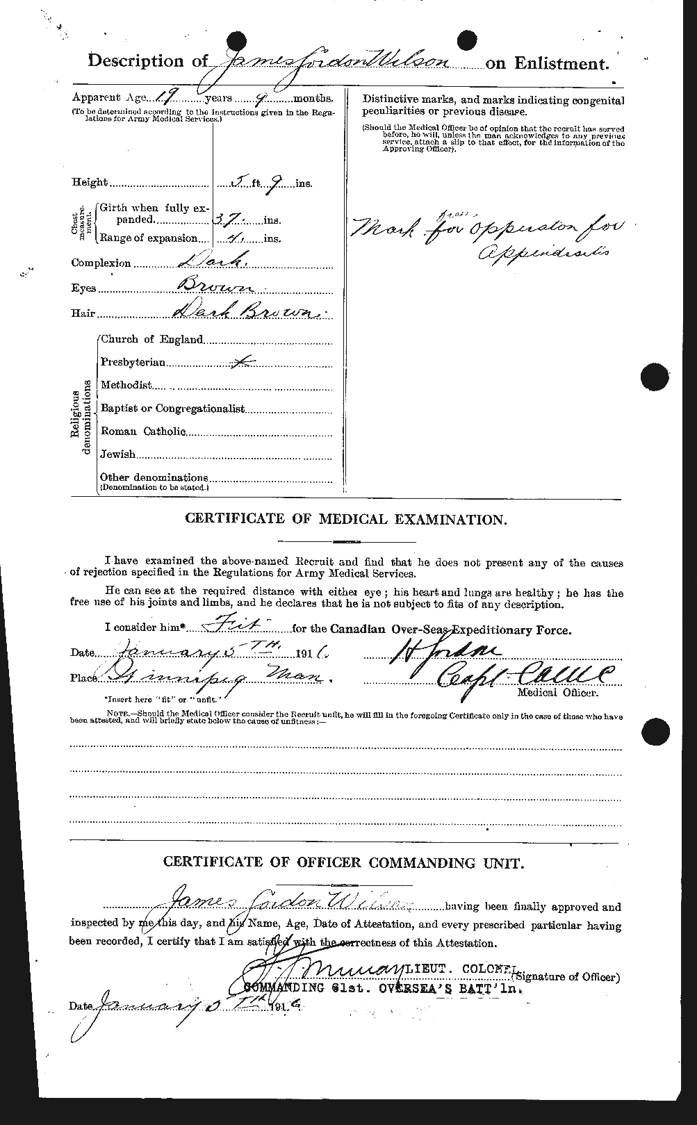 Personnel Records of the First World War - CEF 681461b