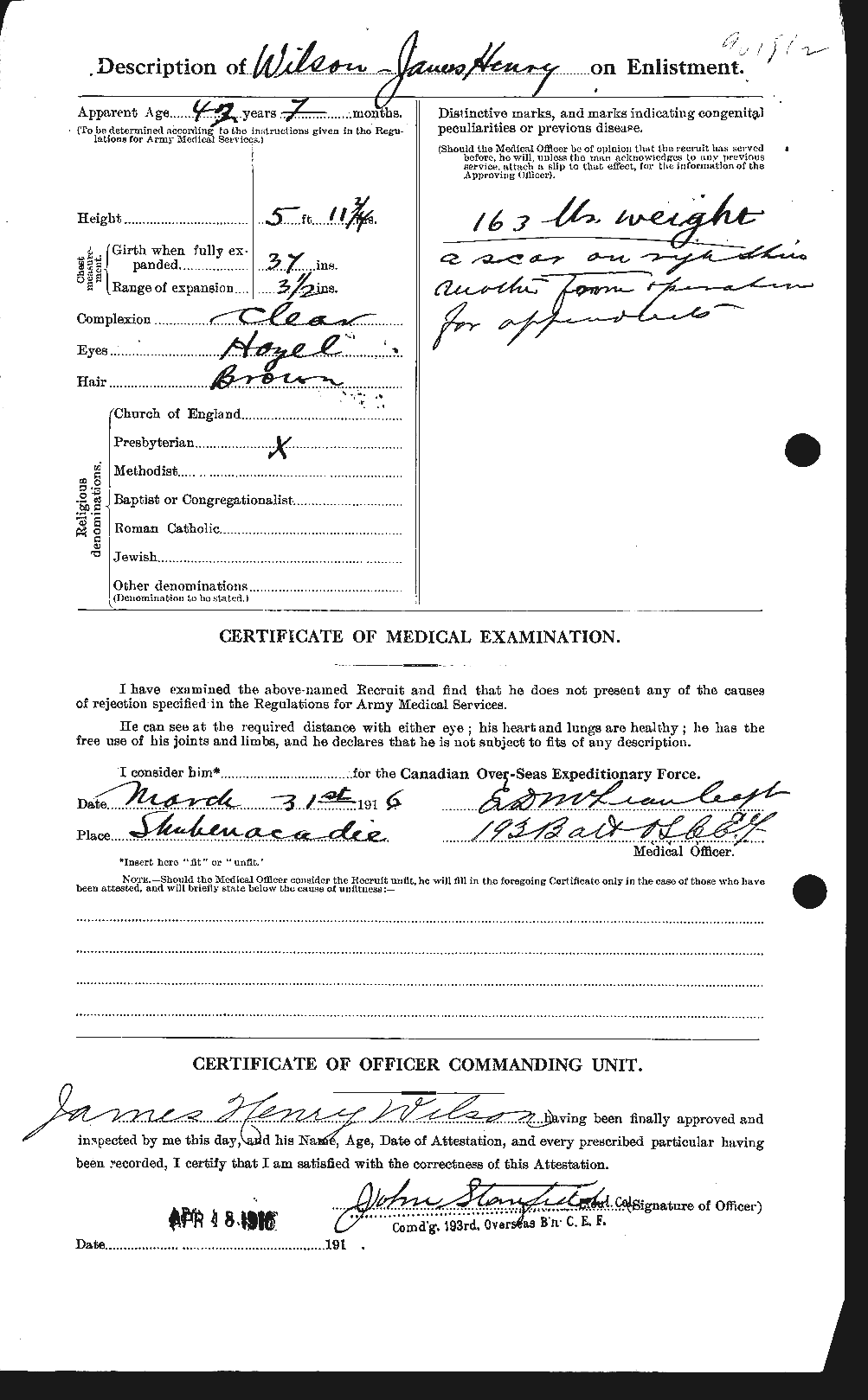 Personnel Records of the First World War - CEF 681468b