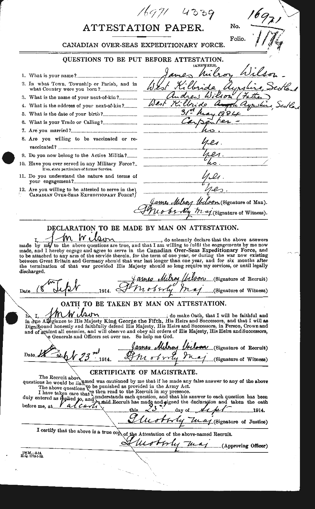 Personnel Records of the First World War - CEF 681486a