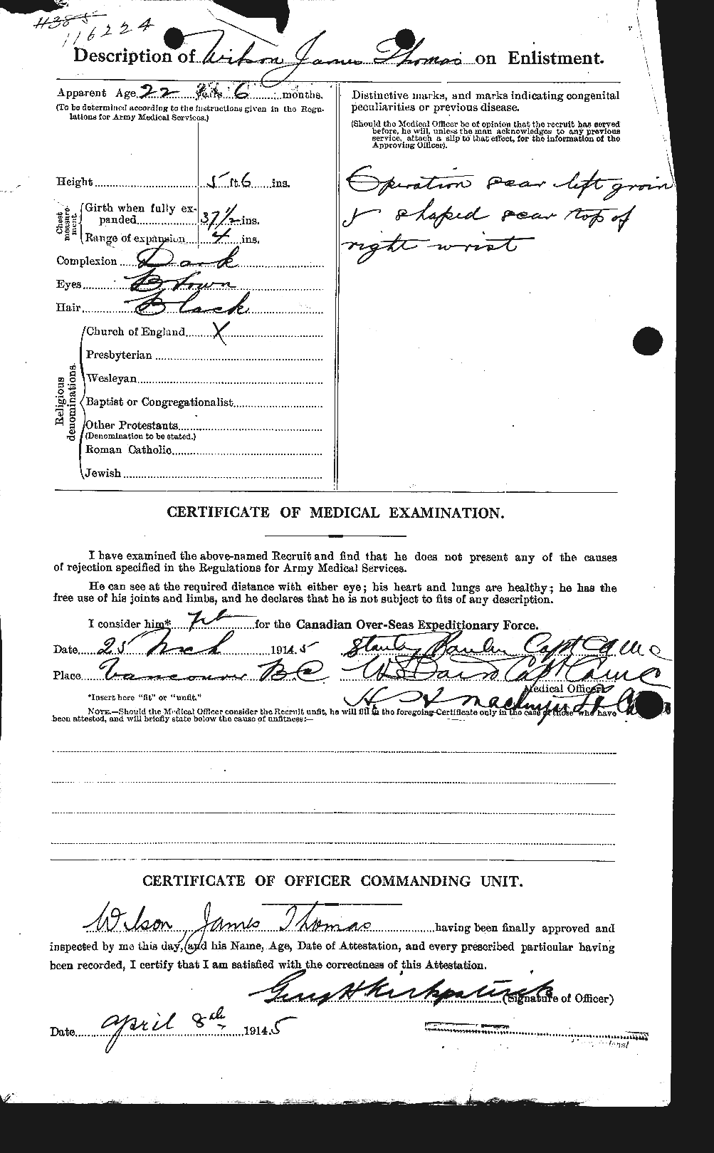 Personnel Records of the First World War - CEF 681501b