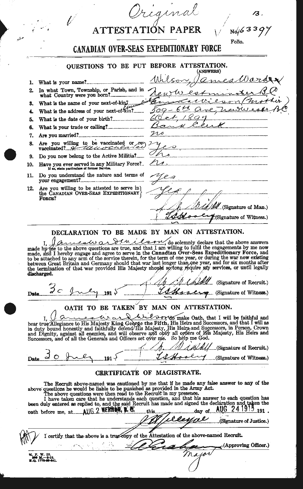 Personnel Records of the First World War - CEF 681506a