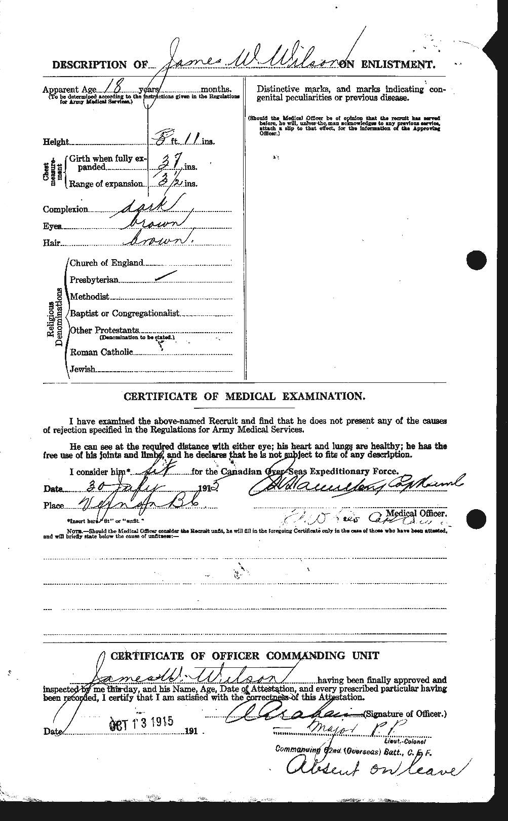Personnel Records of the First World War - CEF 681506b