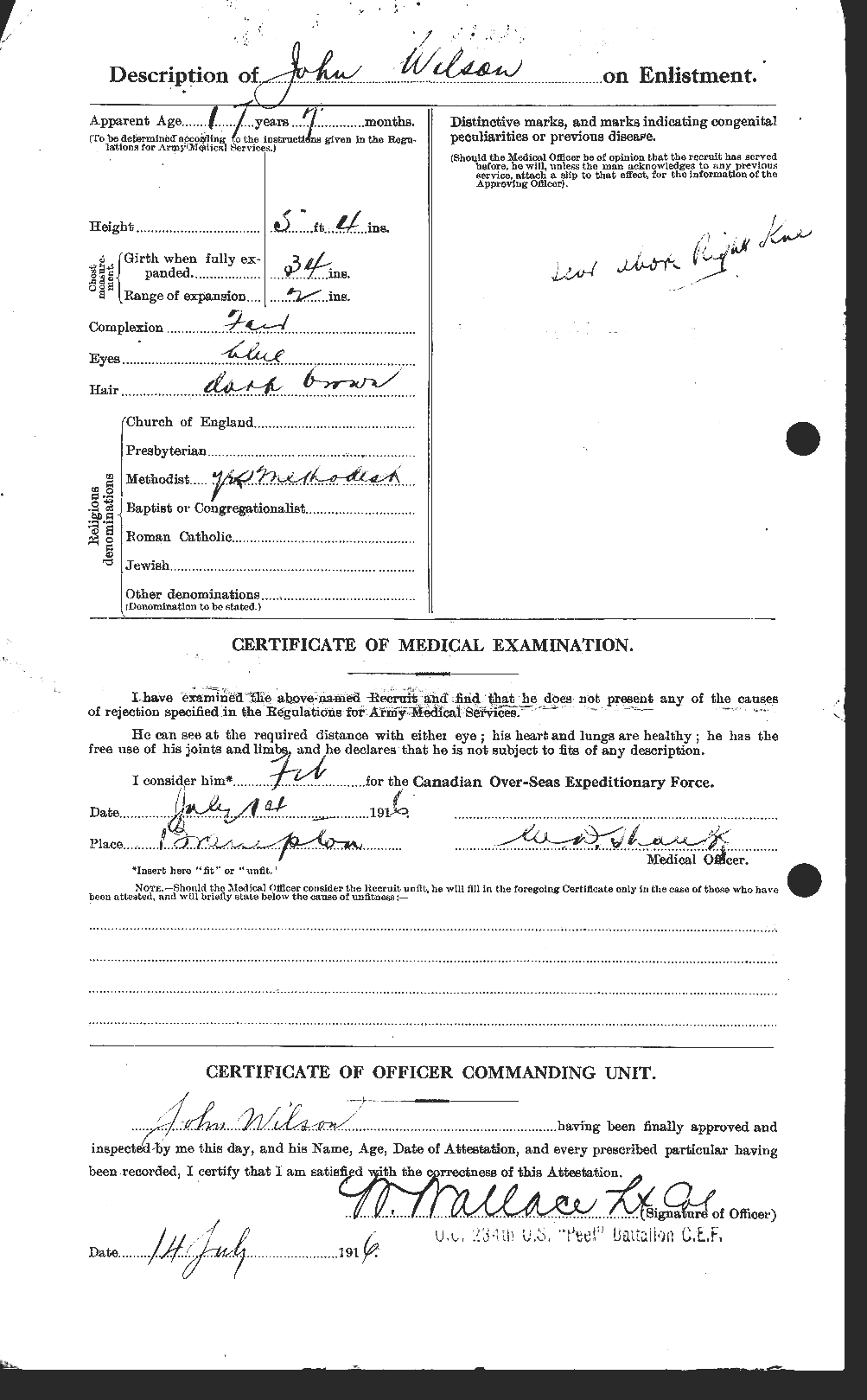 Personnel Records of the First World War - CEF 681551b