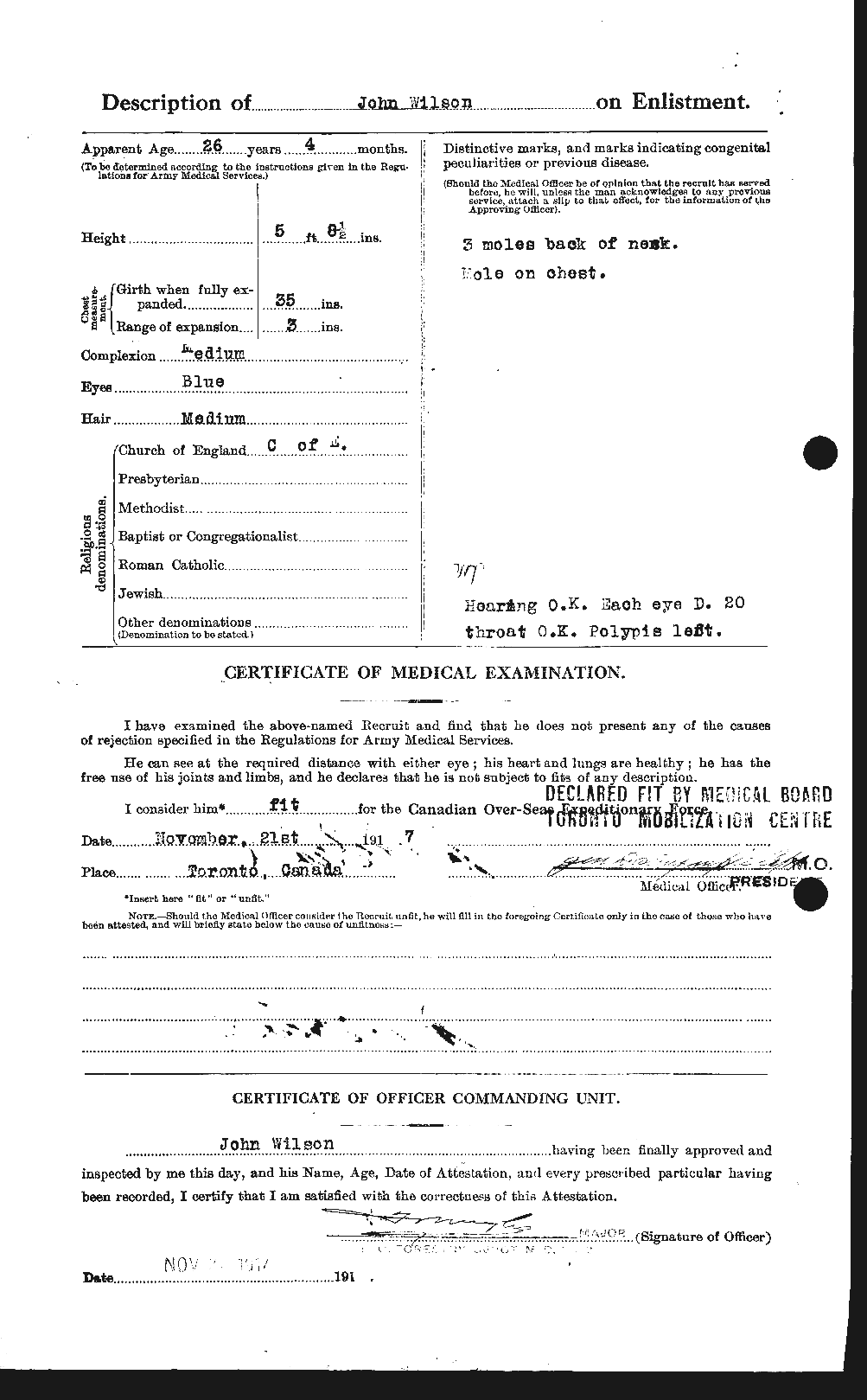 Personnel Records of the First World War - CEF 681609b