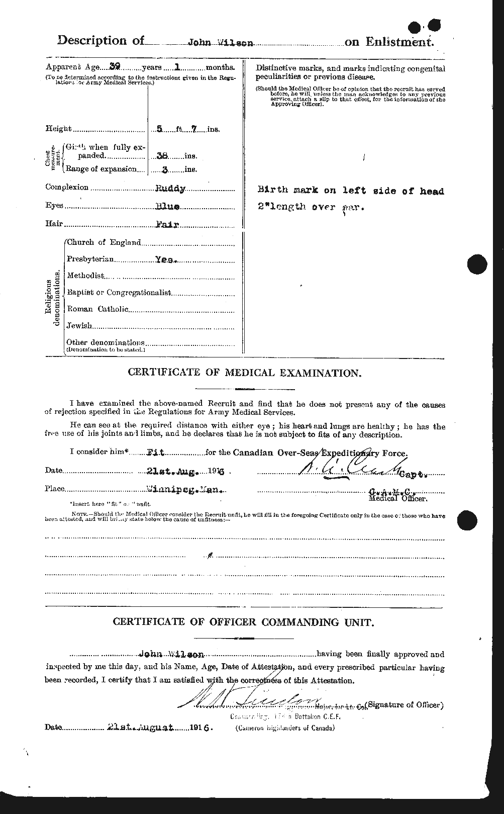 Personnel Records of the First World War - CEF 681626b