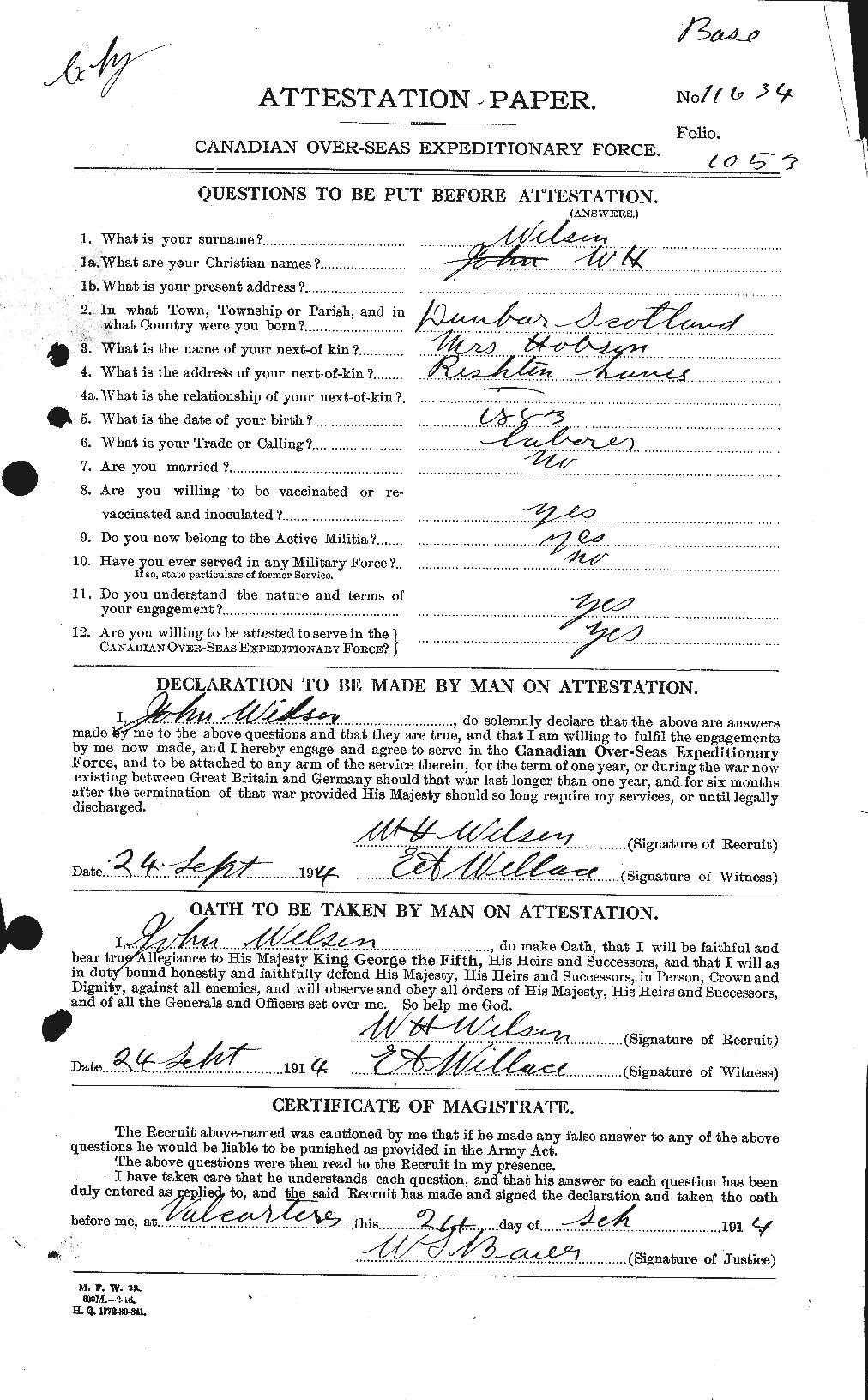 Personnel Records of the First World War - CEF 681719a