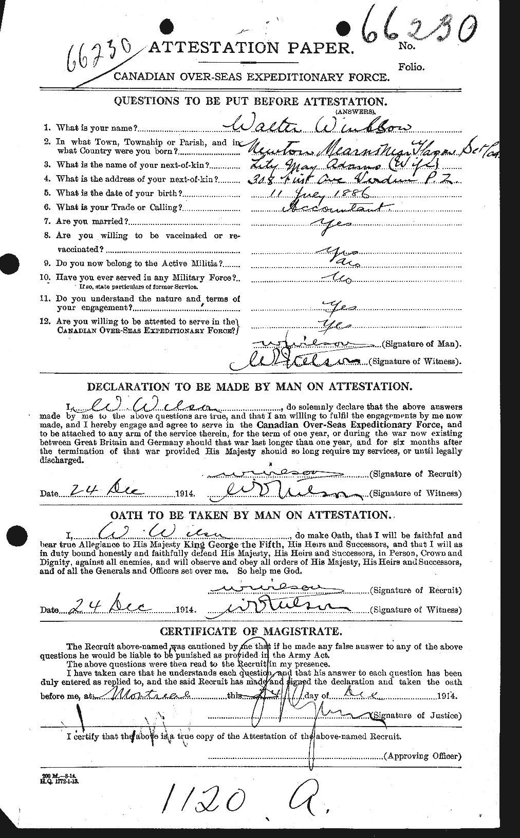Personnel Records of the First World War - CEF 681736a