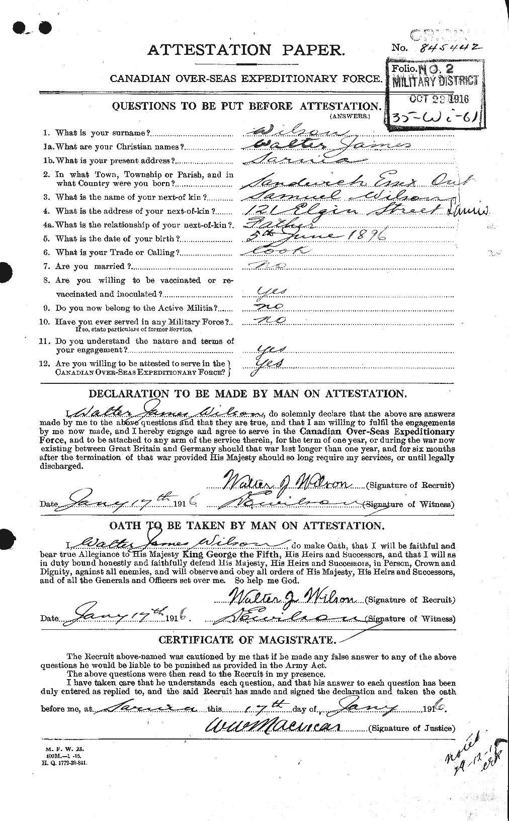 Personnel Records of the First World War - CEF 681756a