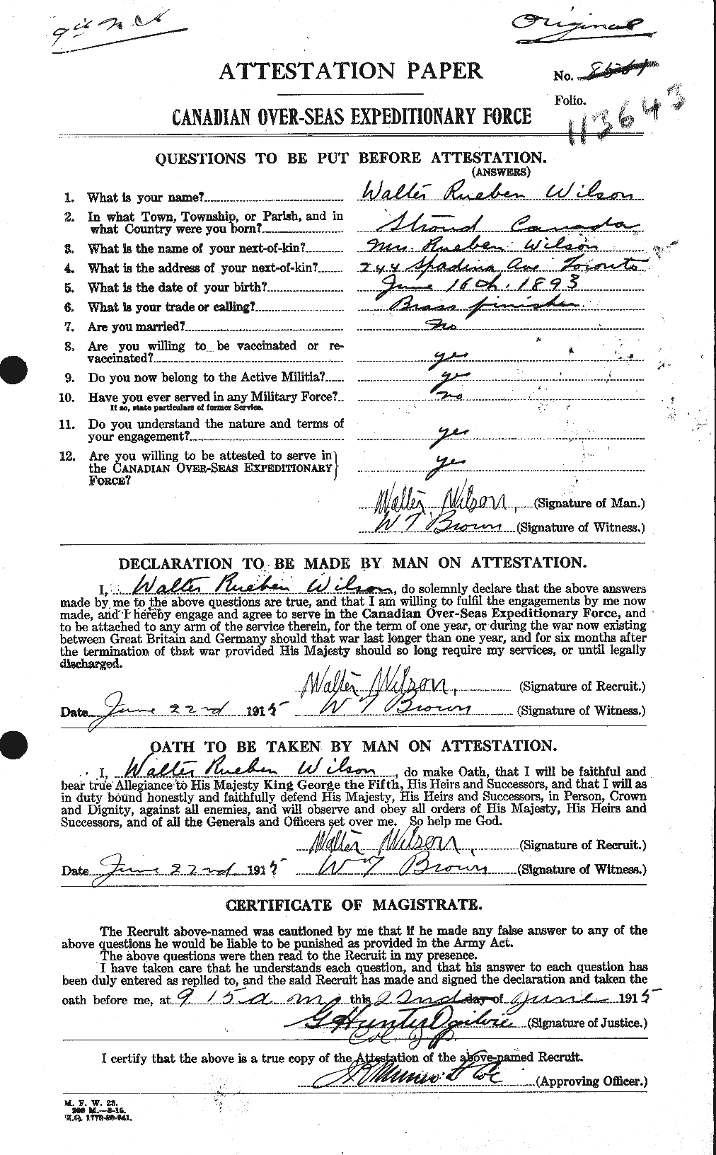 Personnel Records of the First World War - CEF 681762a
