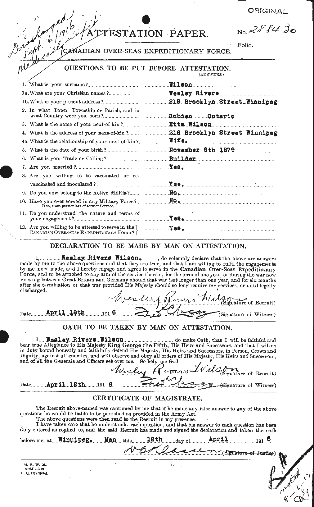 Personnel Records of the First World War - CEF 681777a