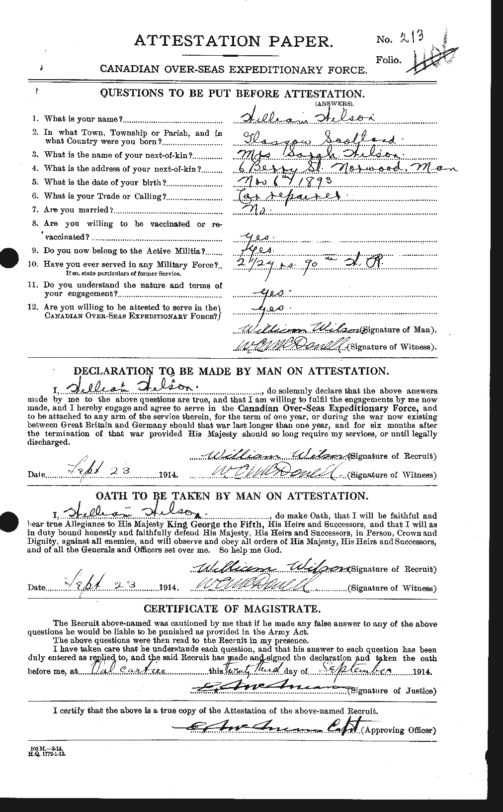 Personnel Records of the First World War - CEF 681817a