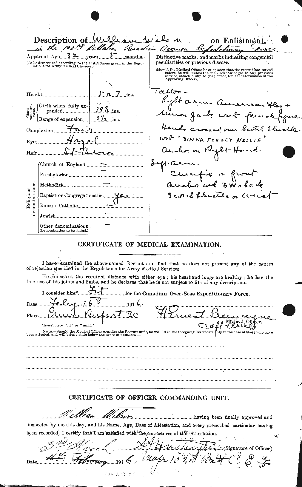 Personnel Records of the First World War - CEF 681822b