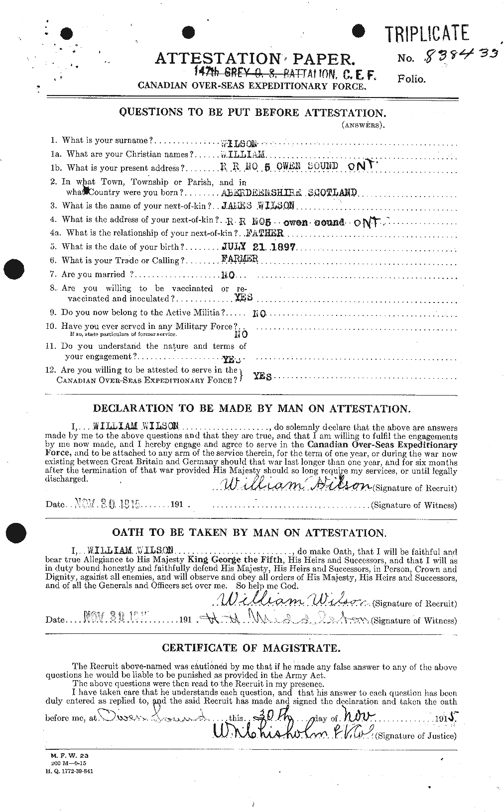 Personnel Records of the First World War - CEF 681832a