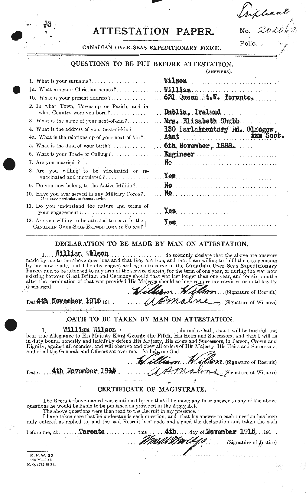 Personnel Records of the First World War - CEF 681840a