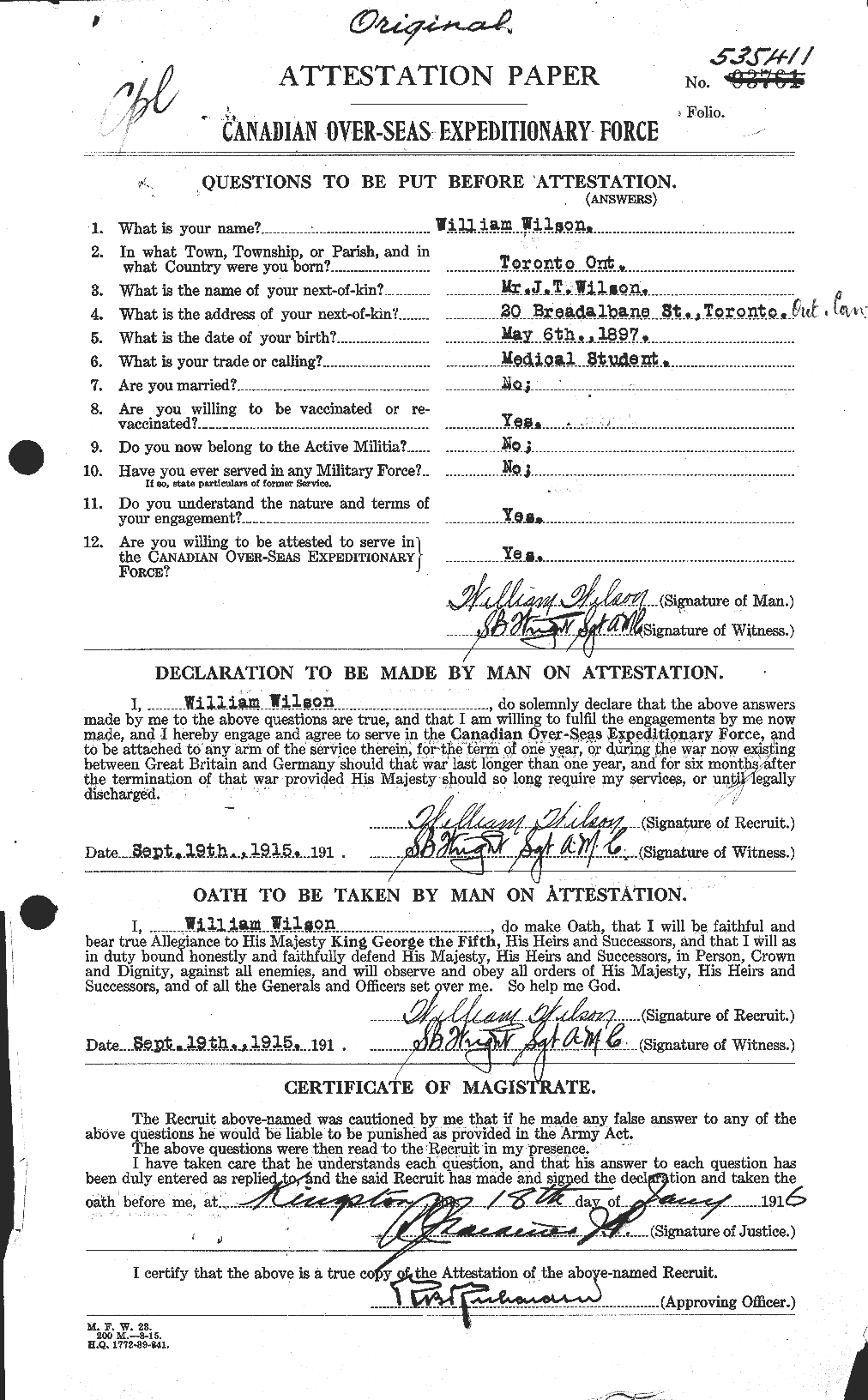Personnel Records of the First World War - CEF 681876a