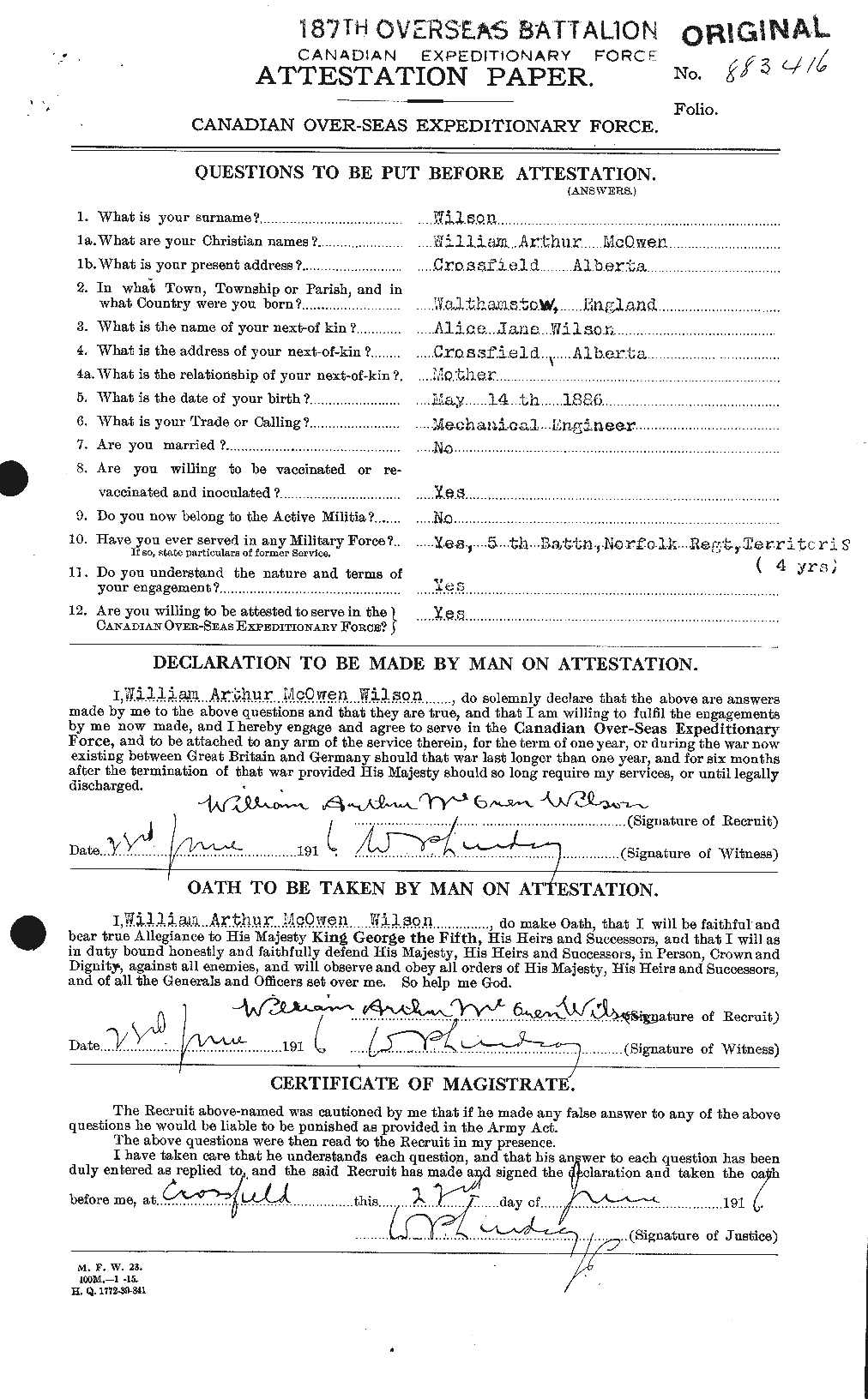 Personnel Records of the First World War - CEF 681935a