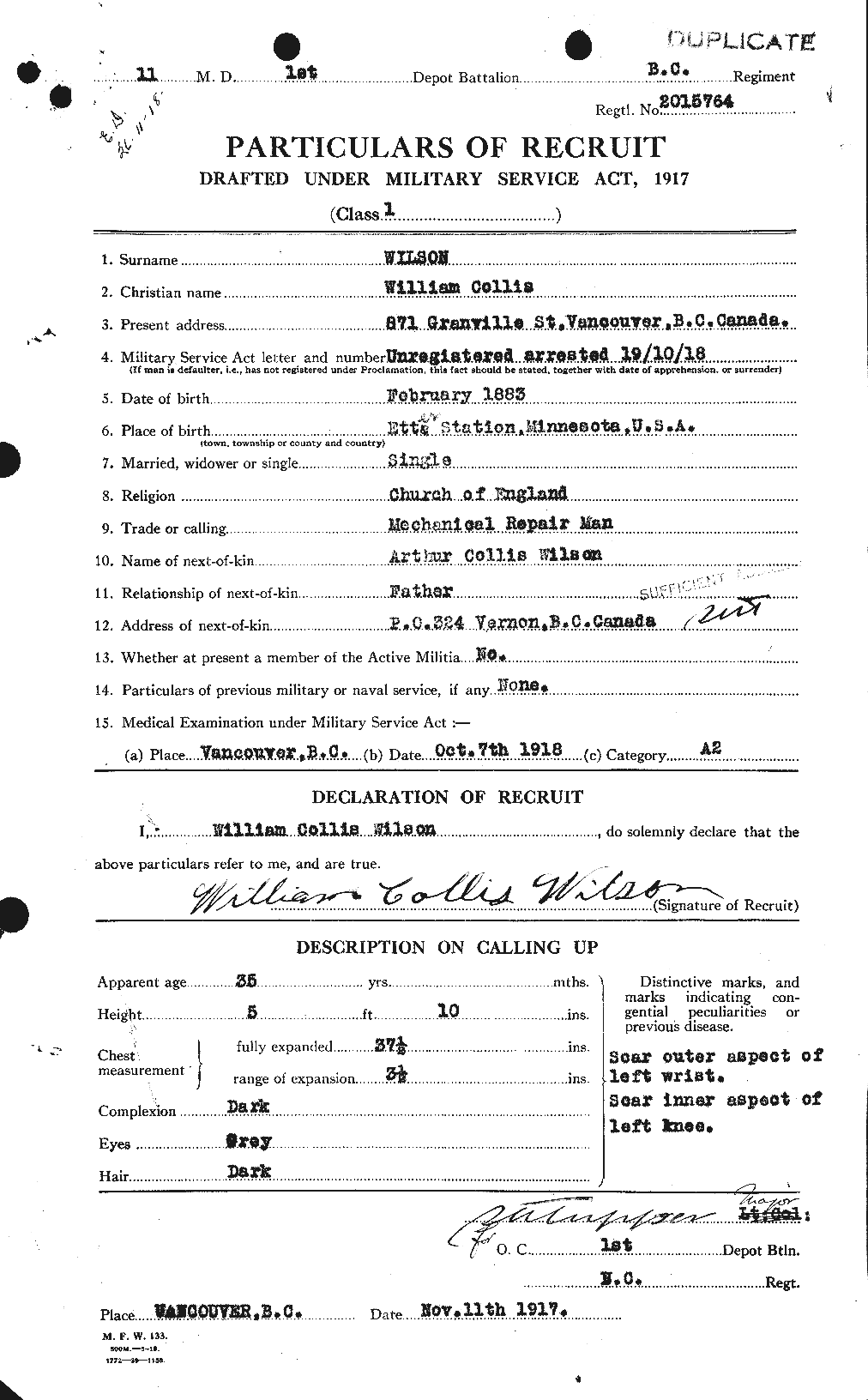 Personnel Records of the First World War - CEF 681958a