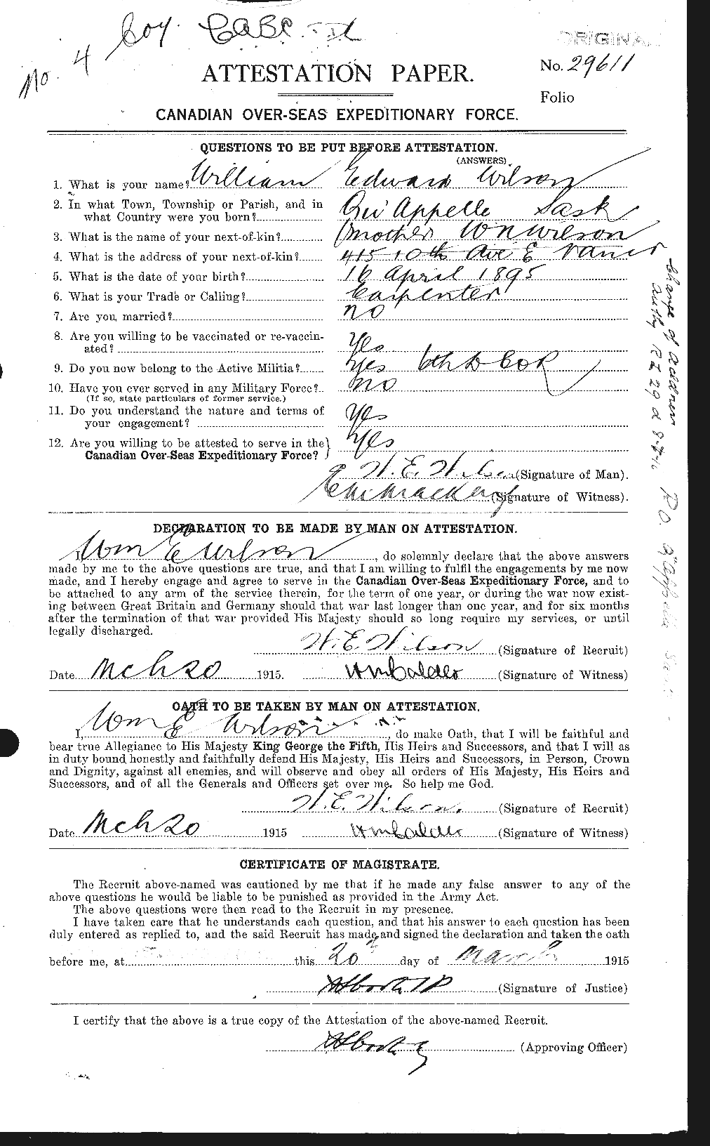 Personnel Records of the First World War - CEF 681978a