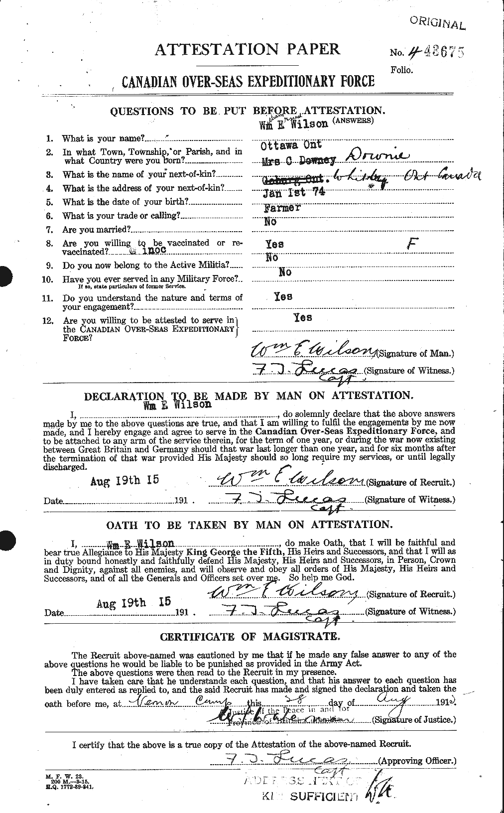 Personnel Records of the First World War - CEF 681984a