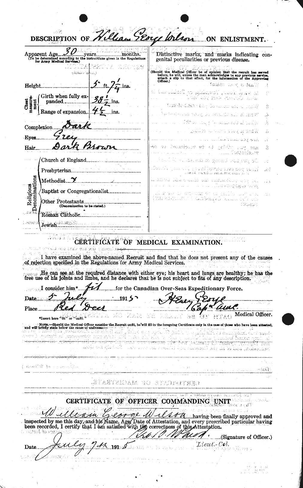 Personnel Records of the First World War - CEF 682001b