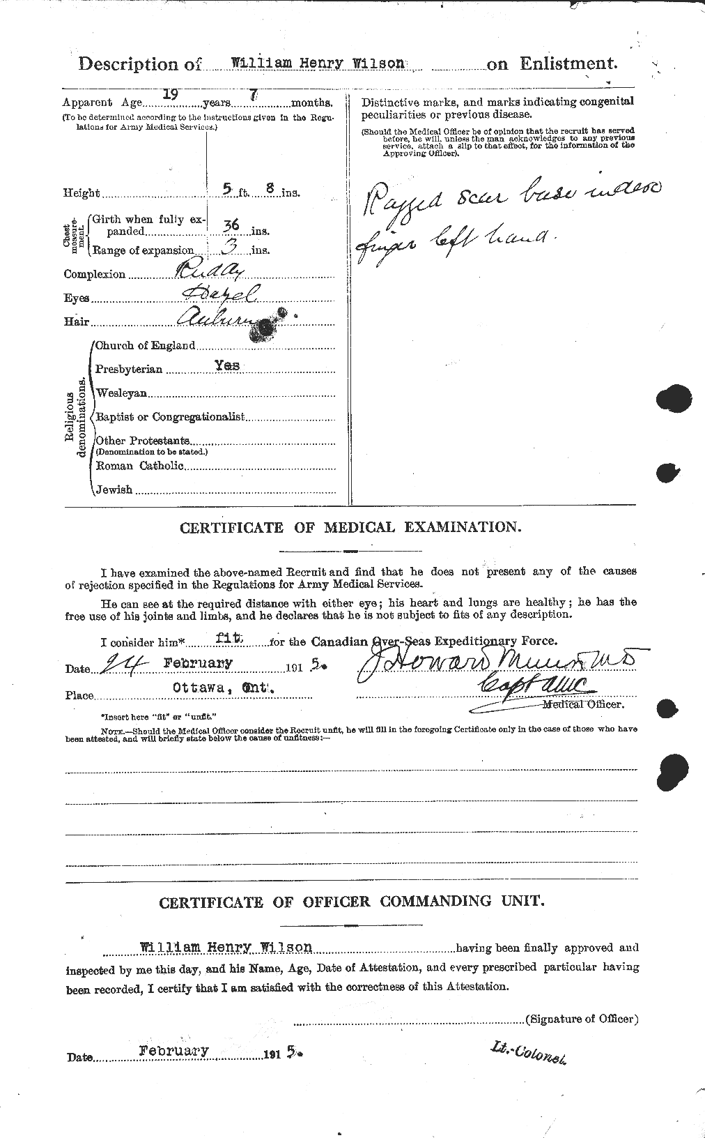 Personnel Records of the First World War - CEF 682024b