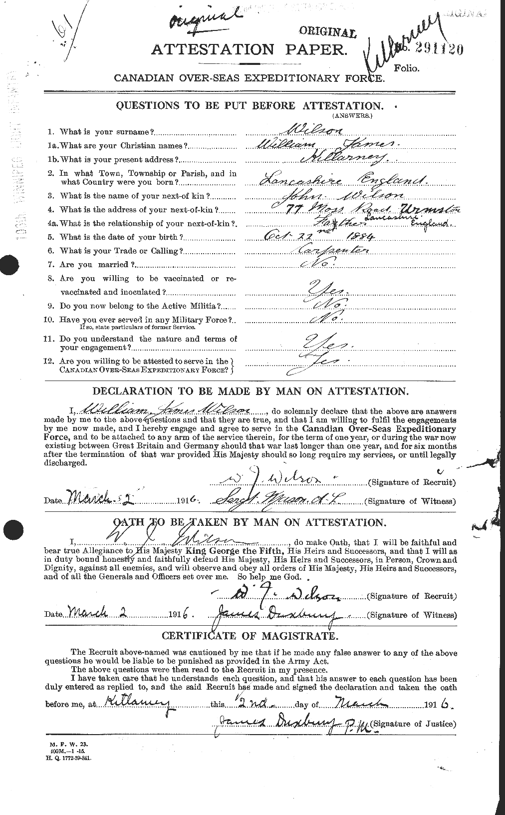 Personnel Records of the First World War - CEF 682050a