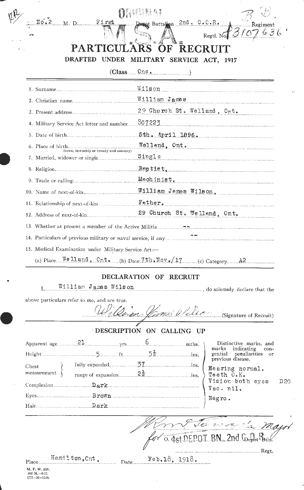 Personnel Records of the First World War - CEF 682052a