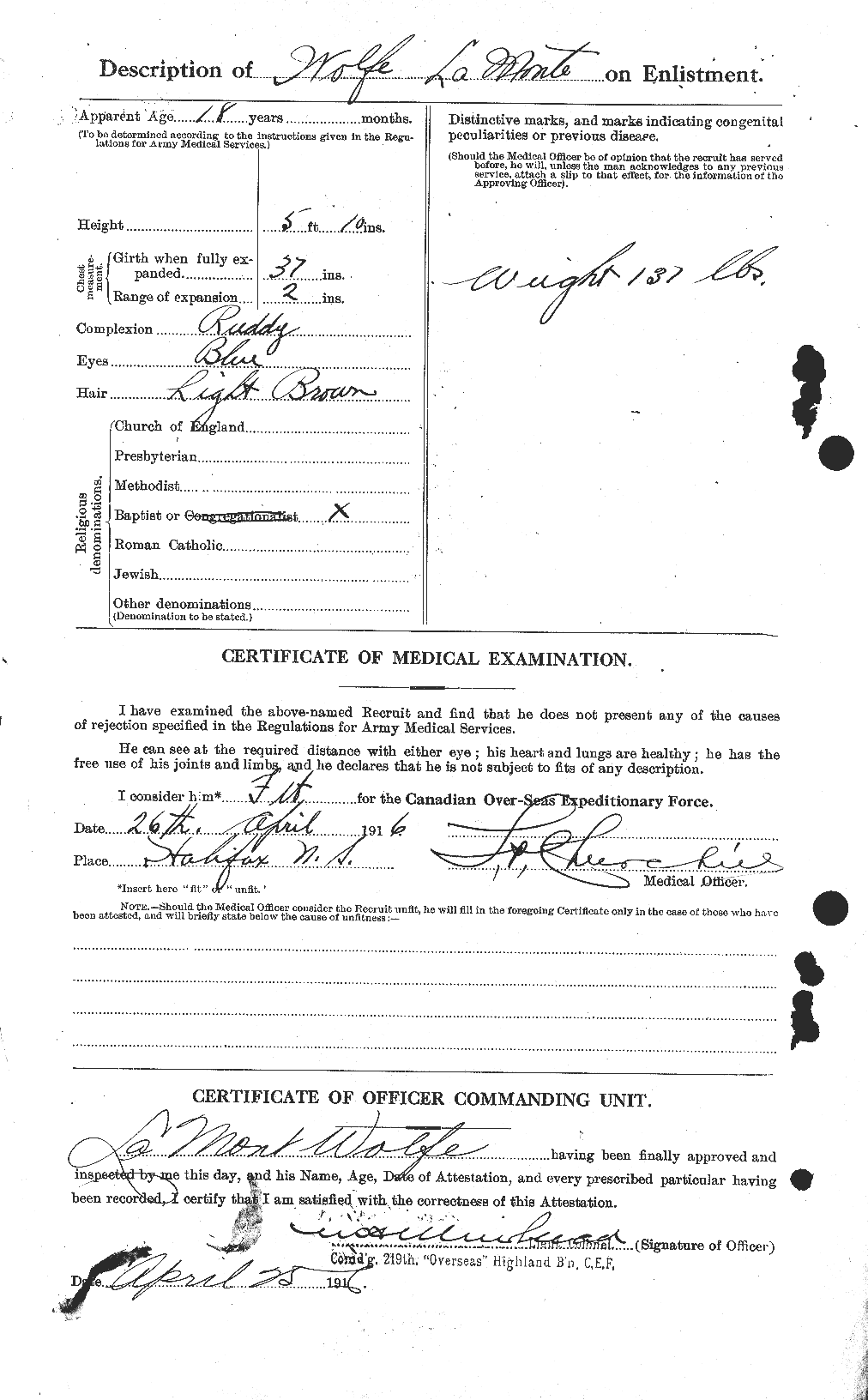 Personnel Records of the First World War - CEF 682380b
