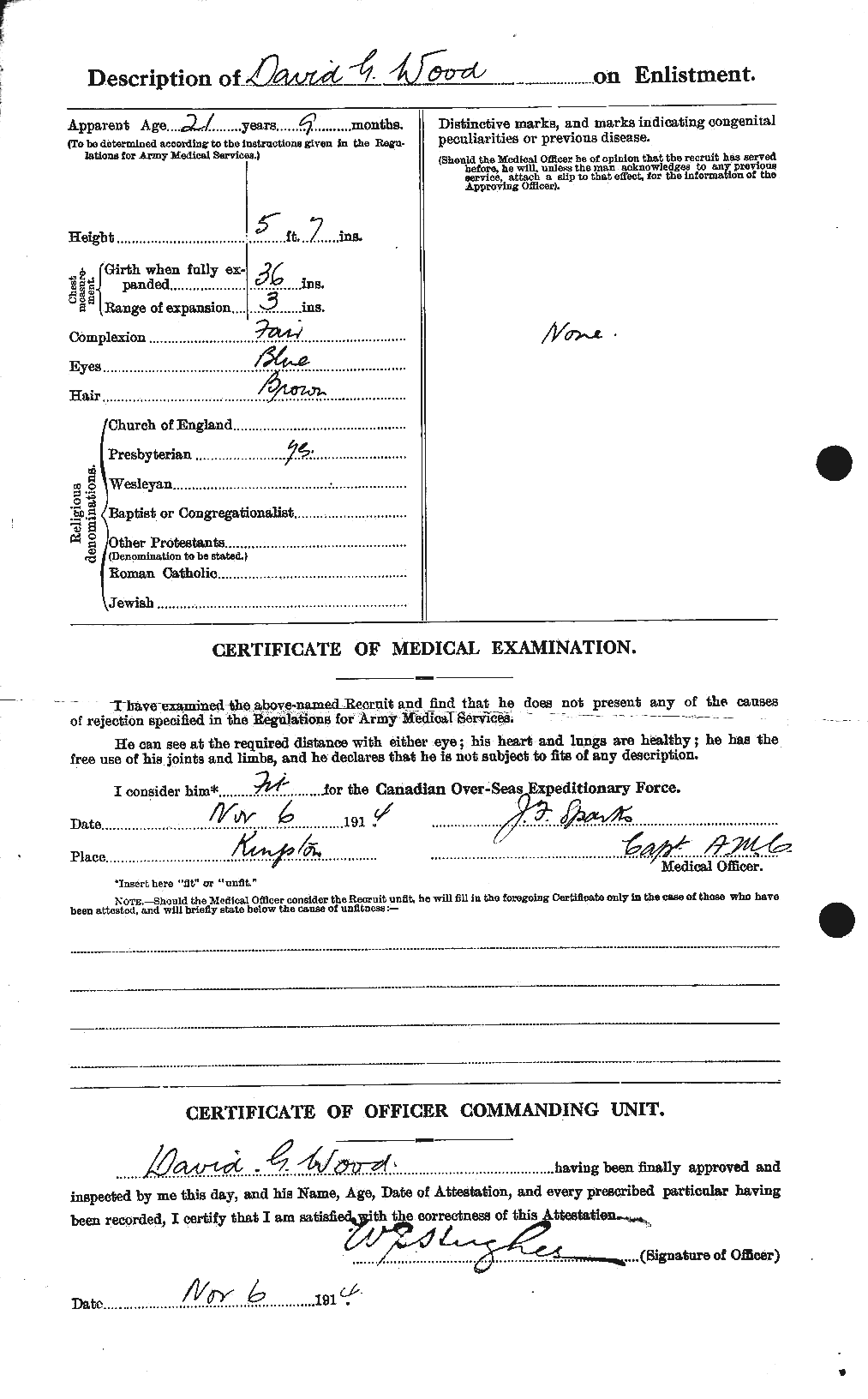 Personnel Records of the First World War - CEF 682957b