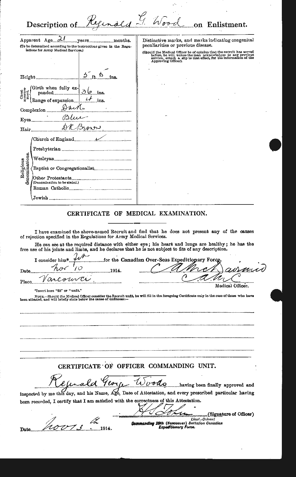 Personnel Records of the First World War - CEF 683424b