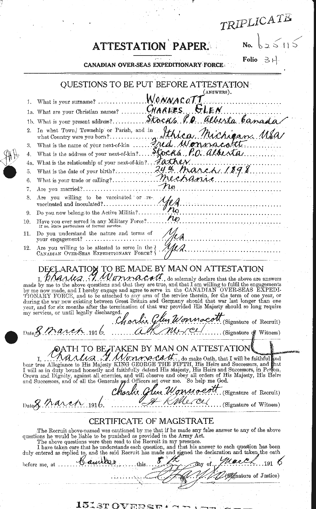 Personnel Records of the First World War - CEF 683779a